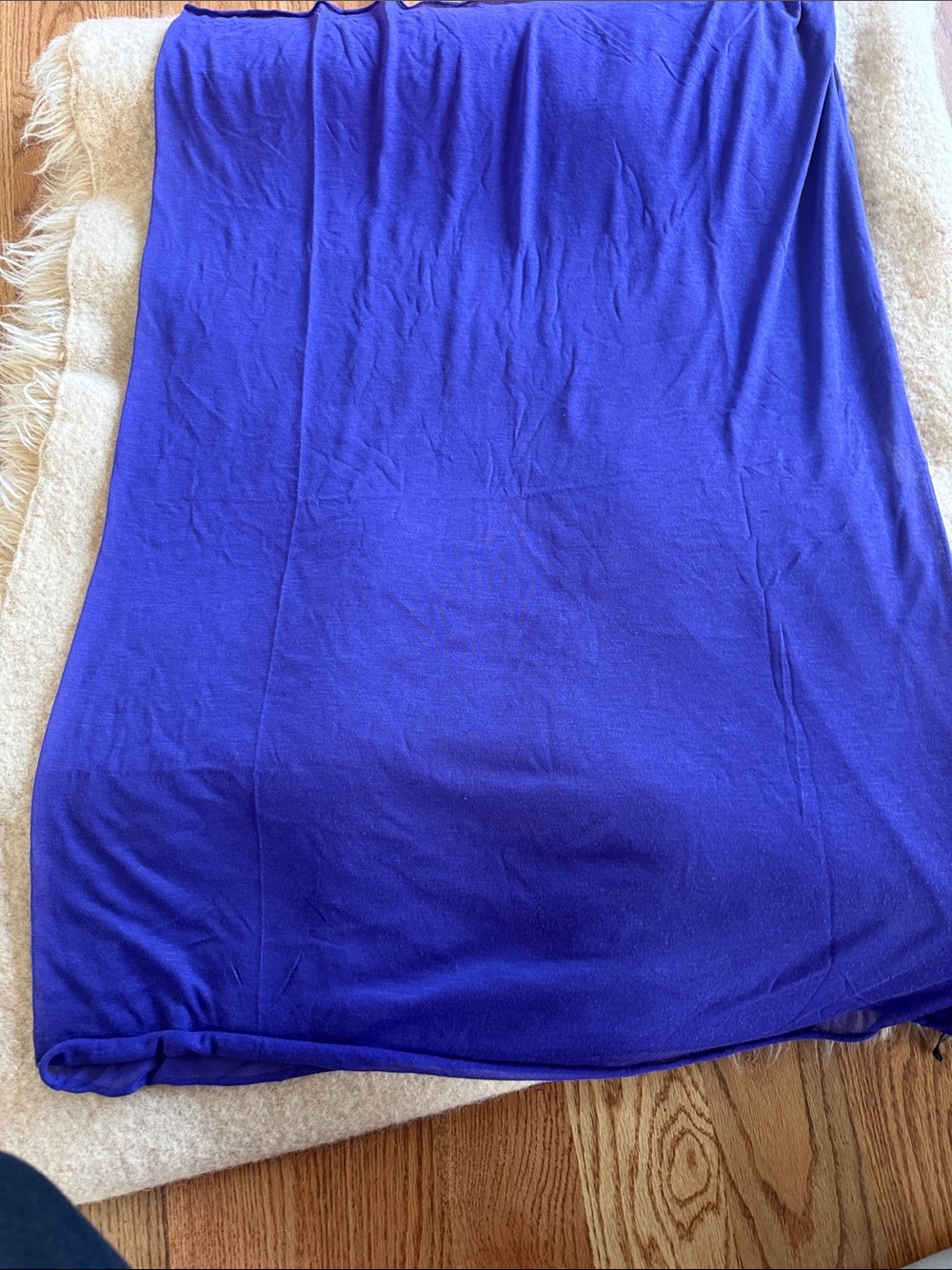 The Limited purple infinity Lightweight Wrap Scarf